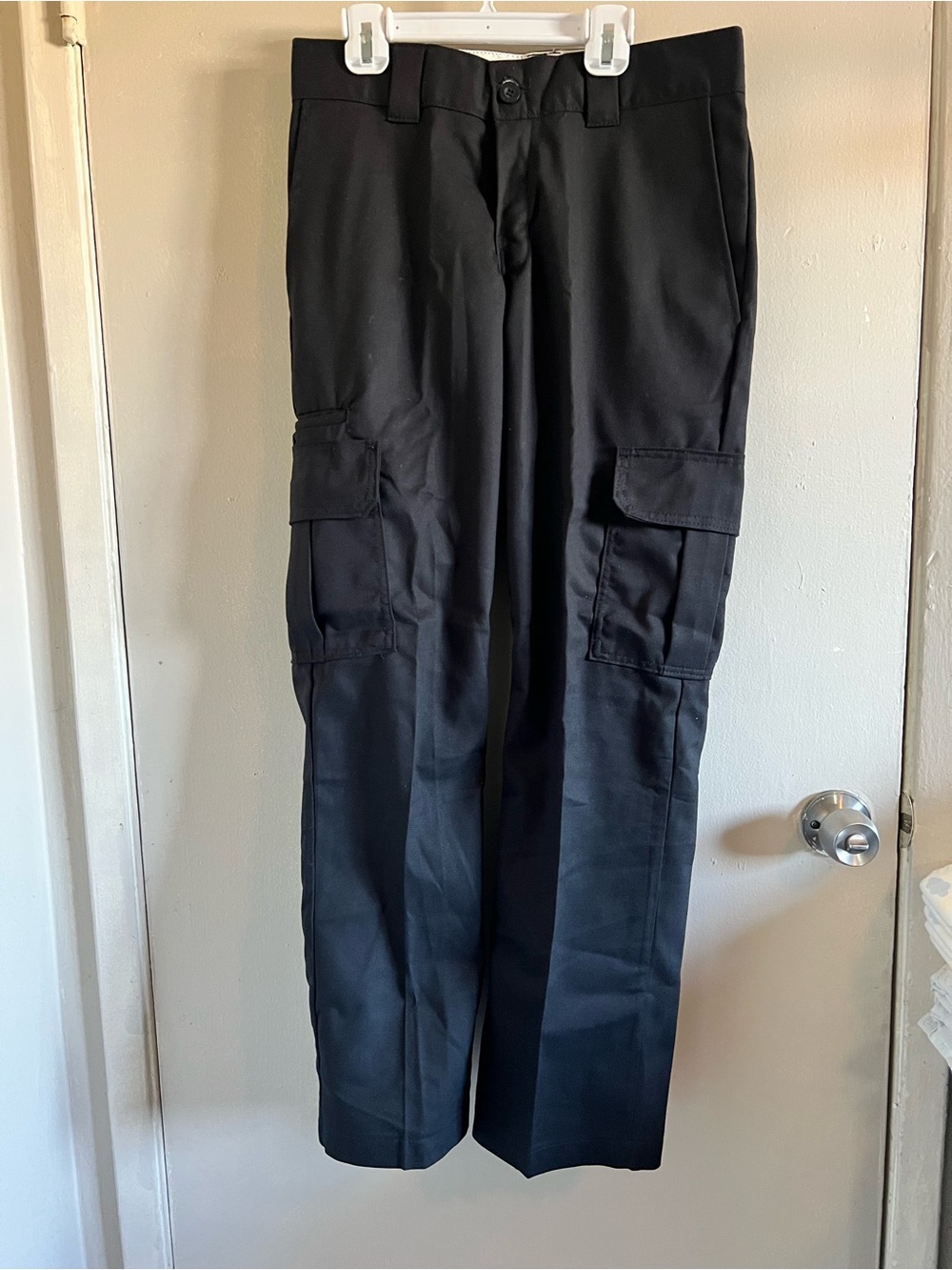 Men's Dickies Regular Straight Black Cargo Pants